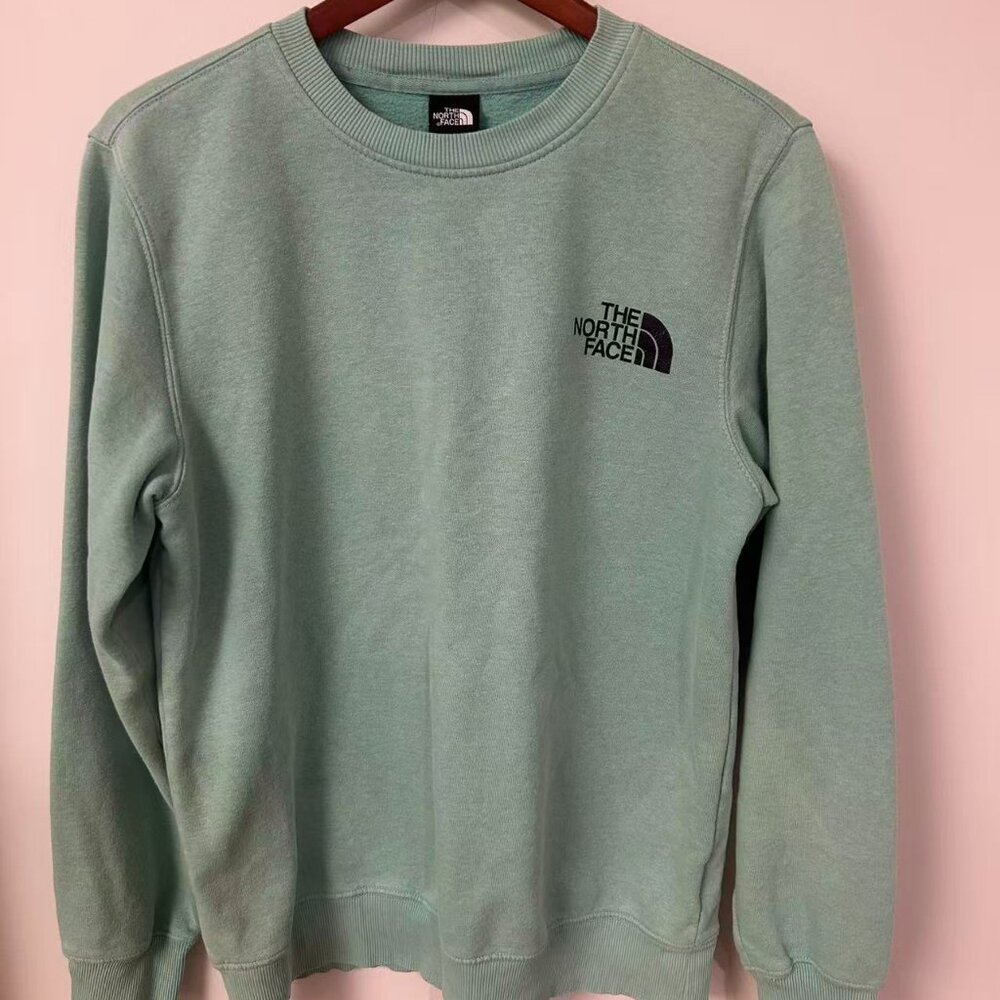 The North Face Graphic Crewneck Sweatshirt - Men’s S - Mint Green